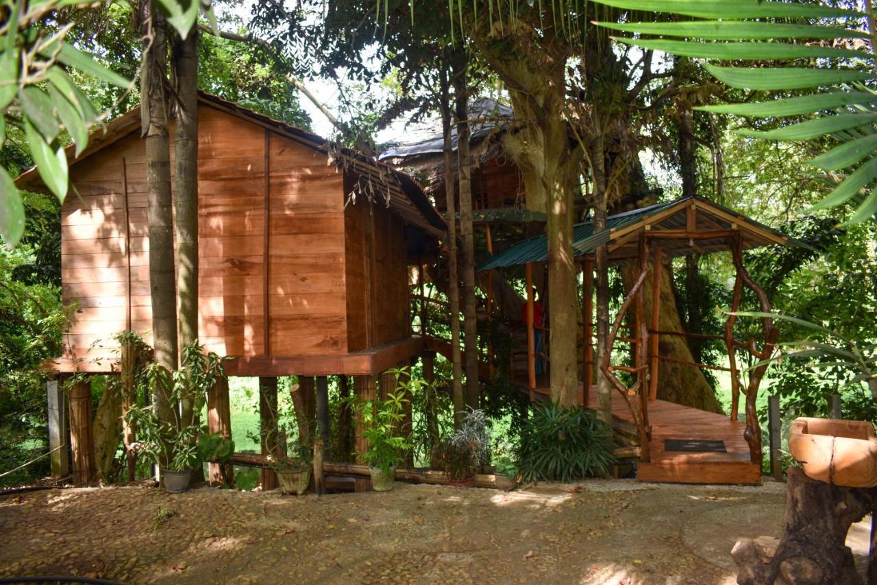 Villa Kumbuk Tree House Tissamaharama Exterior foto
