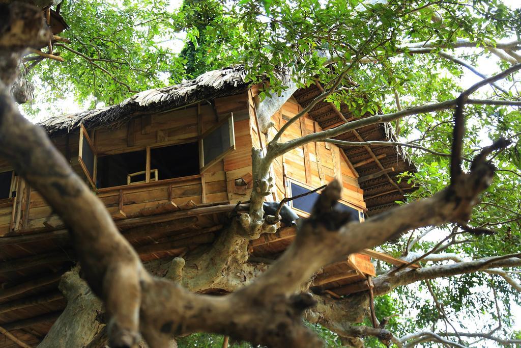 Villa Kumbuk Tree House Tissamaharama Exterior foto